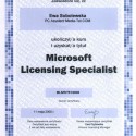 2005 - Micorosoft - Licensing Specjalist
